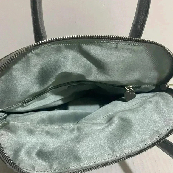 Moschino beige/grey woven satchel handbag - Picture 10 of 14